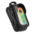 thumbnail image 2 of Visland Waterproof Bicycle Bag Zipper Closure Touch Control Design Phone Container Universal Easy to Install Cycling Organizer Bag, 2 of 7