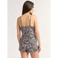 thumbnail image 4 of Joyspun Women’s Dreamy Soft Collection Lace Trim Knit Cami and Shorts Pajama Set, Sizes XS to 3X, 4 of 7