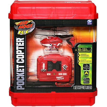 Air Hogs Pocket Copter Radio-Controlled Vehicle, Red