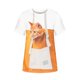 thumbnail image 4 of Camiseta informal para mujer con estampado de gato y cuello redondo, blusa de manga corta, Tops Fridja  bn4706, 4 of 4