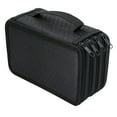 thumbnail image 5 of Ounona 72 Slots Colored Pencil Cases Organizer with Zipper, Black, 5 of 5