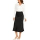 thumbnail image 2 of INSPIRAR CHIC Mono de Mujer con Cuello, Manga Larga y Botones, Top M Blanco, 2 of 5