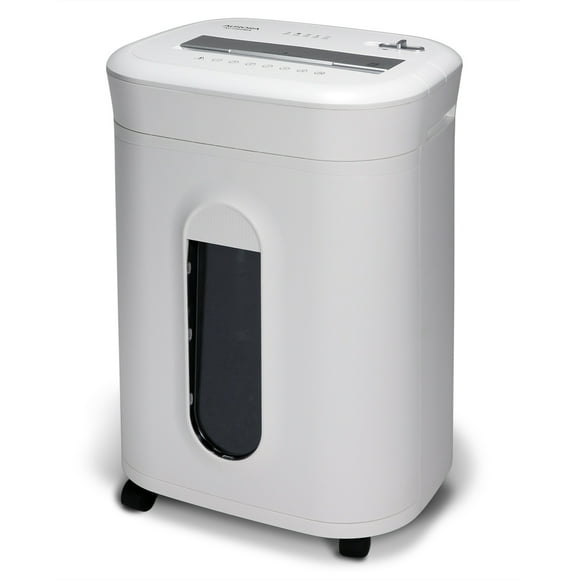 Aurora AU1060MA Professional Grade 10-Sheet High Security Micro-Cut Paper and Credit Card Shredder/ 60 Minutes/Security Level P-5, White, AU1060MA 10-Sheet High Security Microcut