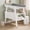 White, variant on Bamboo Baby Changing Table with Storage and 360°Rotatable Wheels, Mobile Diaper Station with Draw, Natural