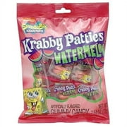 Spongebob Squarepants Krabby Patties Watermelon Gummy Candy