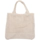 thumbnail image 2 of Crocheted Tote Bag Handbag Shoulder Bag for Women Beige Polyester Lightweight 1Set, 2 of 4