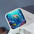 thumbnail image 4 of Autua Sea Turtle Jellyfish Marine Animals Jewelry Box for Necklace, Ring, Earring - Friendship Day Gifts - Compact Size Travel Case White, 4 of 5