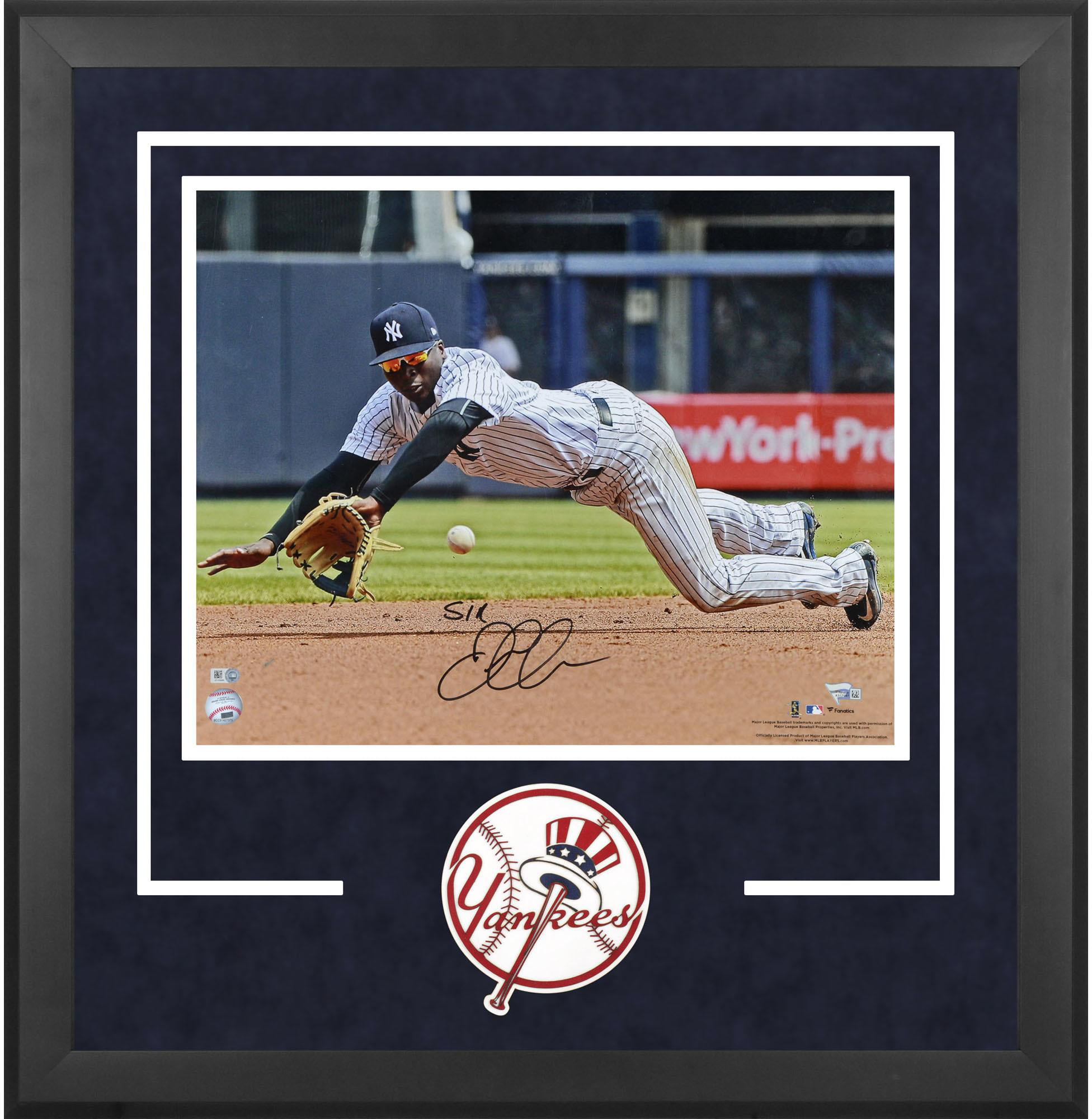 Didi Gregorius New York Yankees Autographed 8 x 10 Diving Stop Photograph Fanatics Authentic Certified 