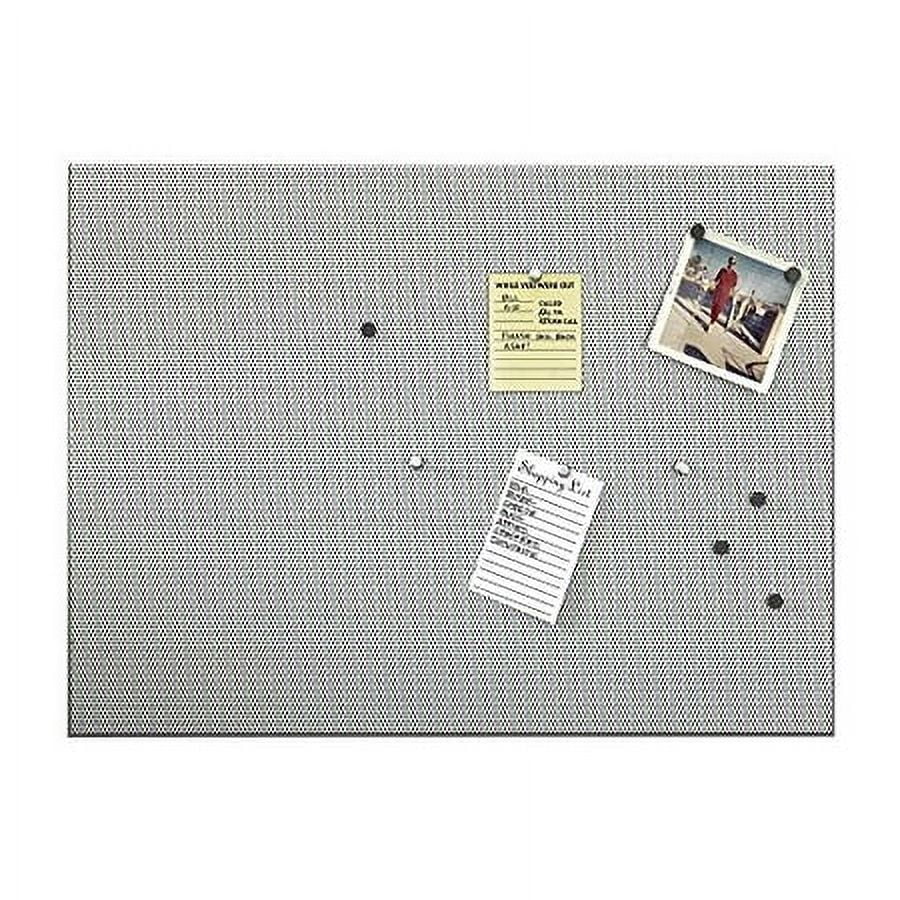 Umbra Bulletboard Cork & Magnetic Bulletin Board - 21"x15" Dual Surface Wall Board With Pushpins & Magnets - View #3