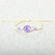 thumbnail image 1 of Nvzi Pulsera de flores hecha a mano - Pulsera de resina, pulsera ajustable, pulsera de flores - 2 piezas, púrpura, 1 of 1