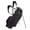 Black, variant on Ram 9” Golf Stand Bag Lightweight 5-Way Divider Golf Bag with 6 Pockets Rain Hood 4-Point Shoulder Strap Black