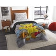 thumbnail image 1 of Set cama en bolsa Northwest Pokémon Twin Size Battle Squad, 1 of 4