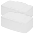 thumbnail image 1 of FELTECHELECTR Caja de 2 toallitas húmedas, contenedor de almacenamiento, dispensador portátil de toallitas húmedas para el hogar, la oficina y viajes., 1 of 6
