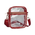 thumbnail image 4 of Hello Hobby Cell Phone Handbag, Customizable Transparent Purse for Stadiums, Concerts, and Everyday Use, Red, 4 of 6