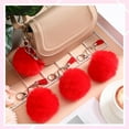 thumbnail image 3 of Lsupdaol 10 Pcs Cheer Team Gifts Faux Pom Pom Keychain Gifts Bulk with Tassel for Cheer Team Sport Accessory, 3 of 13