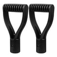 thumbnail image 6 of WRISTBIQUE 2Pcs Black Plastic Spade Handle Covers for Home Use Easy Installation, 6 of 6