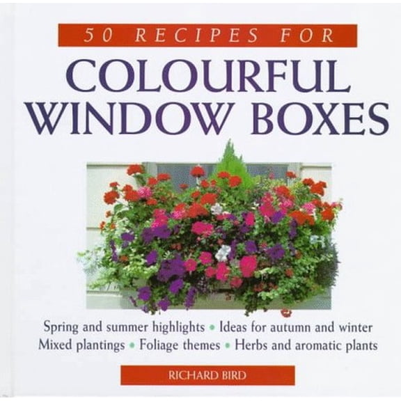 Pre-Owned 50 Recipes for Colourful Window Boxes Paperback
