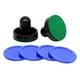 thumbnail image 2 of Deslizador de hockey de aire, 2 empujadores de hockey de aire y 4 discos de hockey de aire, hockey de aire Putter negro, 2 of 9