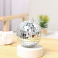thumbnail image 5 of Aodebiao Mirror Ball Christmas Decorations Reflective Hanging Ornaments for Party Wedding Stage Photography Props Sparkling Disco Ball Decor, 5 of 5