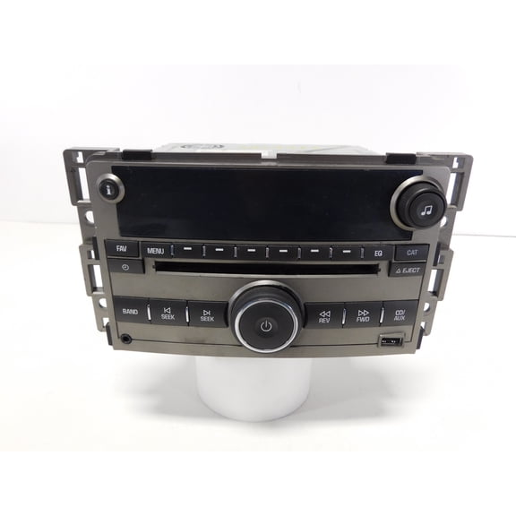 Pre-Owned 09 10 11 12 Chevrolet Malibu CD Player Radio OEM LKQ - Verify Specific Vehicle Fitment In Description - (Good)