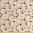 thumbnail image 1 of Muted Colors Upholstery Fabric by the Yard, Dotted Rounded Vertically Arranged, Decorative Fabric for DIY and Home Accents, Pale Salmon Multicolor by Ambesonne, 1 of 4
