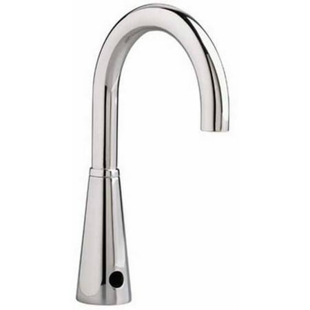 American Standard 6057.165.002 Vandal-Resistant Multi-AC Powered Selectronic Proximity 0.5 GPM Faucet with 6" Rigid/Swivel Gooseneck Spout, Chrome