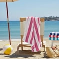 thumbnail image 3 of Mainstays Cabana Stripe Beach Towels, 4-Pack, Multi-Color, 3 of 5
