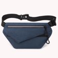 thumbnail image 5 of Bolso de pecho para hombre, bolso bandolera ligero, riñonera informal, bolsa de deporte al aire libre (oscuro B, 5 of 5