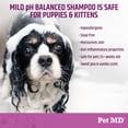 thumbnail image 3 of Pet MD EFA Deodorizing Shampoo for Dogs & Cats - Hypoallergenic, Vanilla Scent, 1 Gallon Bottle, 3 of 7