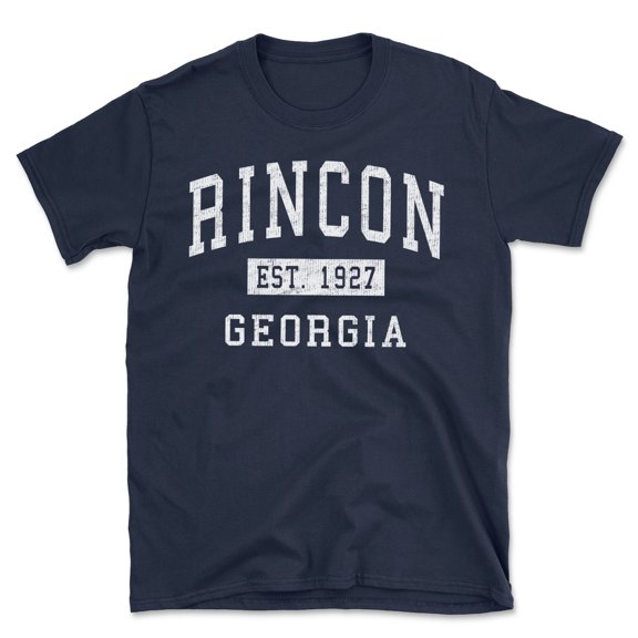 Rincon Georgia Classic Established Men's Cotton T-Shirt