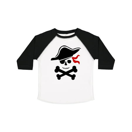 

Inktastic Pirate Skull and Cross Bones Gift Toddler Boy or Toddler Girl T-Shirt