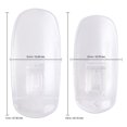 thumbnail image 2 of PANA 100pcs Nail Replacement Tips For Flexible Nail Training Practice Hand - Clear (Tips Only), 2 of 8