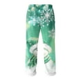thumbnail image 6 of Hearthz Pajama Pants Men Flannel Christmas Men's Pajama Bottoms Winter Warm Plush Fluffy Mens Sleep Pants with Pockets, 6 of 6