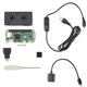 thumbnail image 1 of Para kit Zero W + estuche + adaptador, con disipador de calor Zero, conector GPIO de 20 pines, cable OTG, destornillador negro, 1 of 5