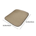 thumbnail image 3 of Linen Car Seat Covers Front Seats Only,Cooling Bottom Seat Covers for Cars,Trucks,Universal Car Seat Cushion Breathable,Ventilated [Black Front seat Covers], 3 of 4