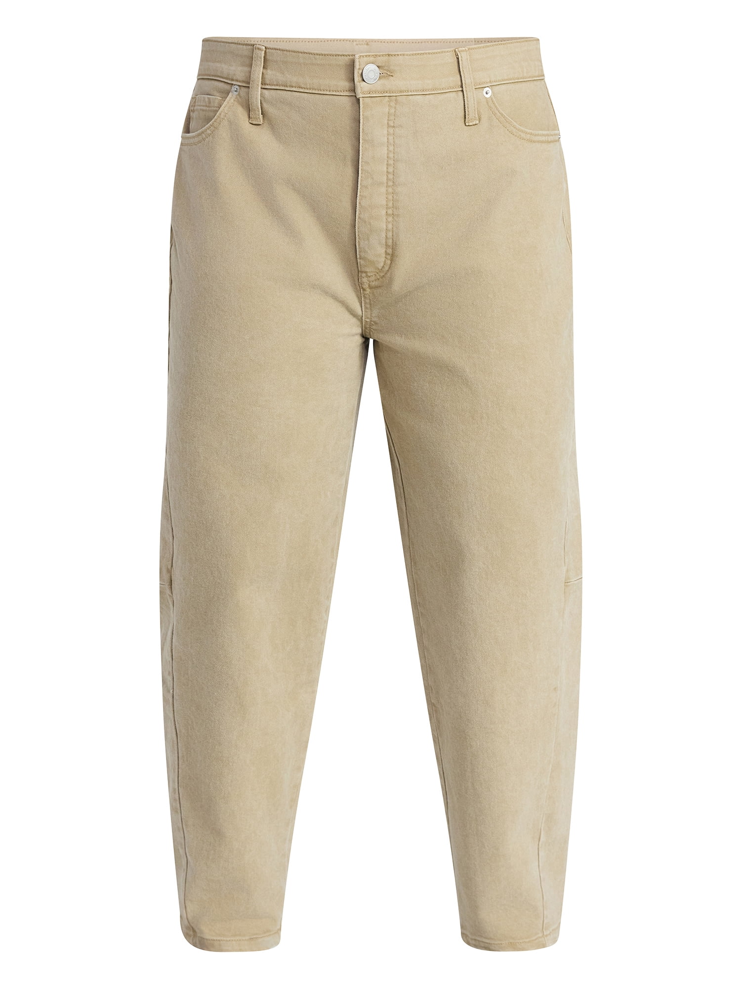 Terra & Sky Women's Plus Size High Rise Barrel Jeans, 28" Inseam, Sizes 16W-24W