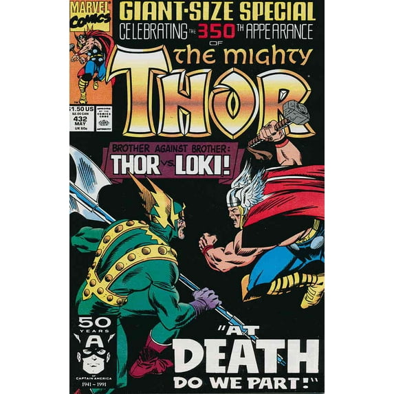 Thor #432 VF ; Marvel Comic Book