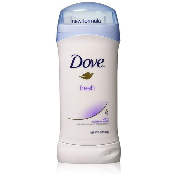 Dove 24Hr Invisible Protection Antiperspirant Women's Deodorant Fresh Scent 2.6oz