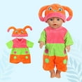 thumbnail image 3 of Gqtwoy 18-Inch Doll Clothes Set - Cute Cartoon Beetles Jumpsuit, Universal Fit for Reincarnation Dolls, Holiday Dress-Up & Gift Accessories, 3 of 6