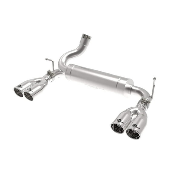 aFe POWER Rebel Series Exhaust System, 49-48086-P, for Jeep Fits select: 2015-2018 JEEP WRANGLER UNLIMITED, 2012-2014 JEEP WRANGLER