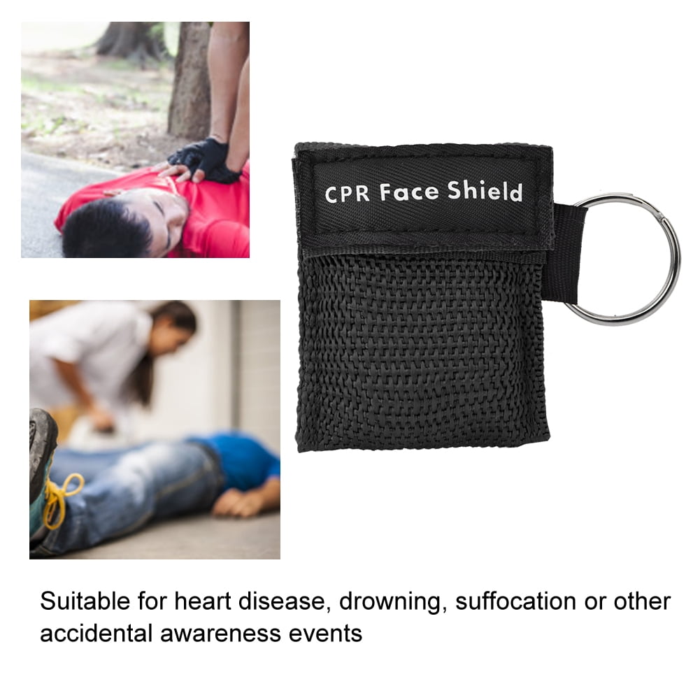 OTVIAP Fosa OneWay Valve Emergency CPR First Aid Keychain Care Tool