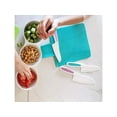 thumbnail image 3 of Tovla Jr. Knives for Kids 3-Piece Nylon Kitchen Baking Knife Set: Children's Cooking Knives in 3 Sizes & Colors - Firm Grip, Serrated Edges, BPA-Free Kids' Knives - Multi Green Multi-Pink, 3 of 5