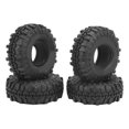 thumbnail image 1 of Neumáticos de goma para coche RC NikouMX 4 piezas negros M, 1 of 8