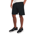 thumbnail image 4 of JERZEES Men’s Fleece Black Shorts with Pockets Nublend Pill-Resistant Fleece 50/50 Cotton/polyester Size S, 4 of 5