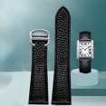 thumbnail image 4 of Correa de cuero de lichi para reloj Cartier Tank Solo Ronde, correa de piel de grano de lichi de 20, 23 y 25 mm, accesorios para relojes, 4 of 5