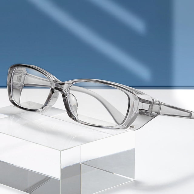 Gaf seguridad ligeras, ligeras, gafas antivaho, gafas trabajo de laboratorio, unisex al , gris claro BLESIY gafas protectoras