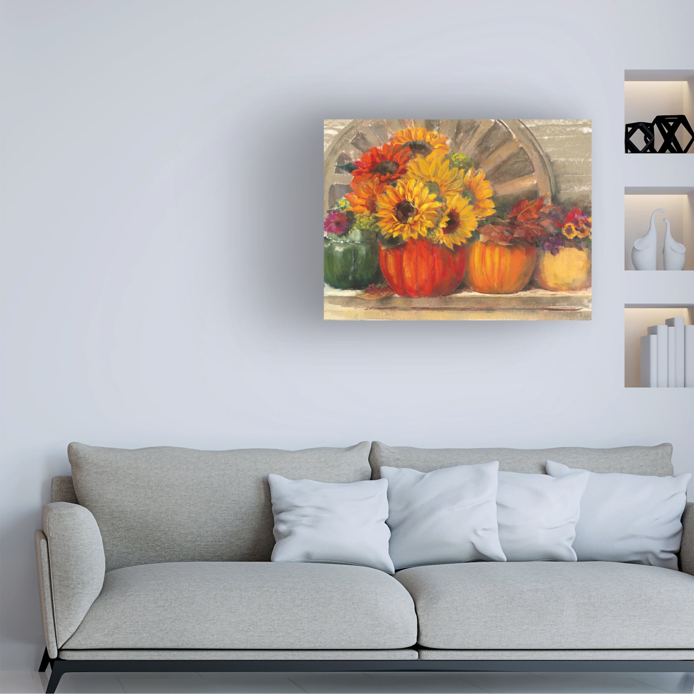 Carol Rowan 'Autumn Still Life Crop' Canvas Art