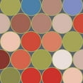 thumbnail image 3 of Grayscale 20x20 Black Modern Framed Museum Art Print Titled - Bright Circles X, 3 of 5