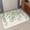 Sage Green White, variant on Small Door Mat Indoor Outdoor 15.7"x23.6",Green Coastal Absorbent Non Slip Entry Rug,Eucalyptus Leaves Summer Beach Starfish Low Profile Welcome Mat for Front/Side Door Apartment Entrance Bathroom