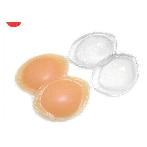 SENSETH 2 Pairs Bra Pads Inserts Silicone Bra Inserts Sticky Bra Pads Bra Pad Women Lifter